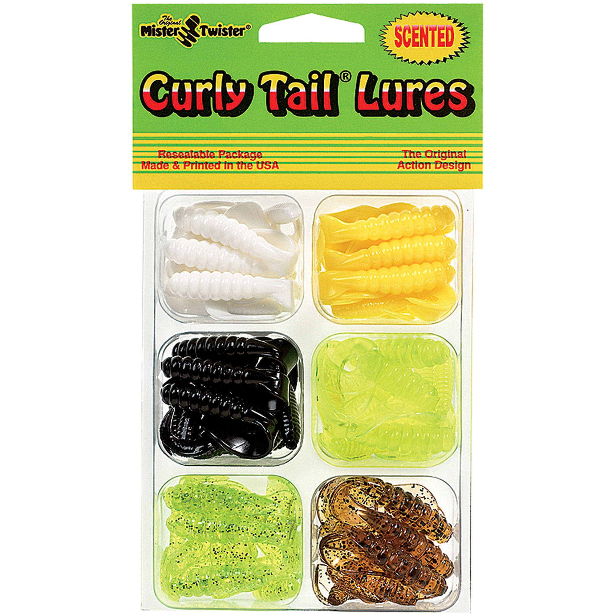 Mister Twister Curly Tail Lure Kit 78 Pieces