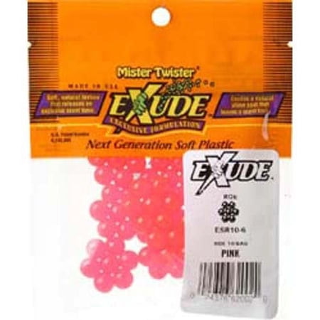 Mister Twister Exude Roe Natural Egg Bait Lure, Pink