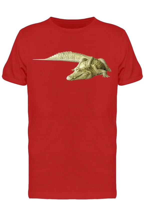 Misterious Crocodile T-Shirt Men -Image by Shutterstock, Male 3X-Large