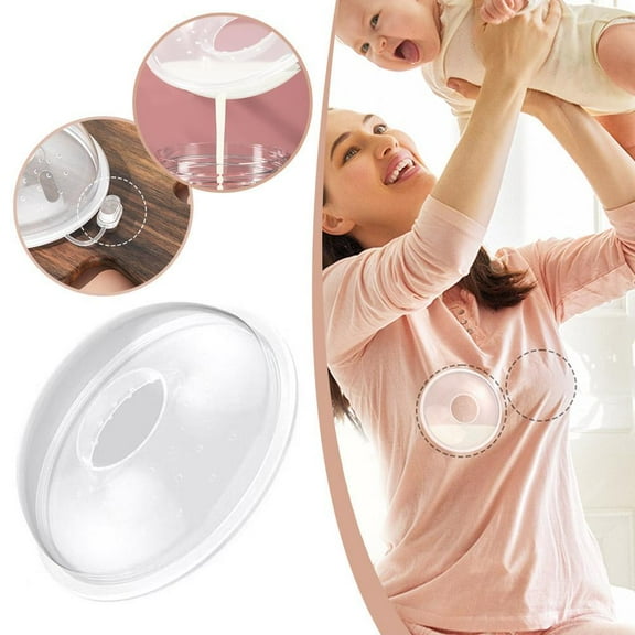 Misterolina 1 Pcs Food GradePP Breast Milk Collector Nursing Cups Collect Leakproof