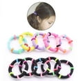 thumbnail image 1 of Misterolina 100 pcs Cute Kids Hair Ropes Scrunchy Elastic Girls Rubber Bands For Hair Hot, 1 of 8
