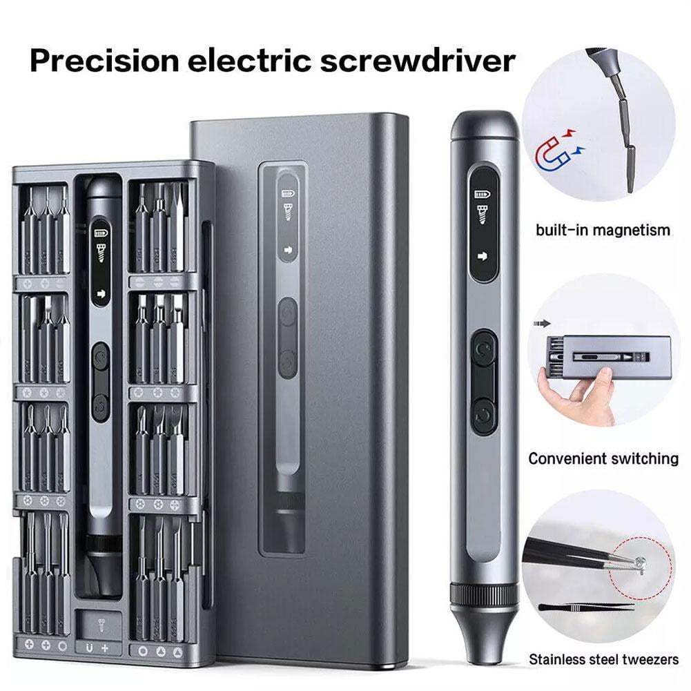 Misterolina 50 in 1 Mini Precision Electric Screwdriver Set Magnetic Cordless AU
