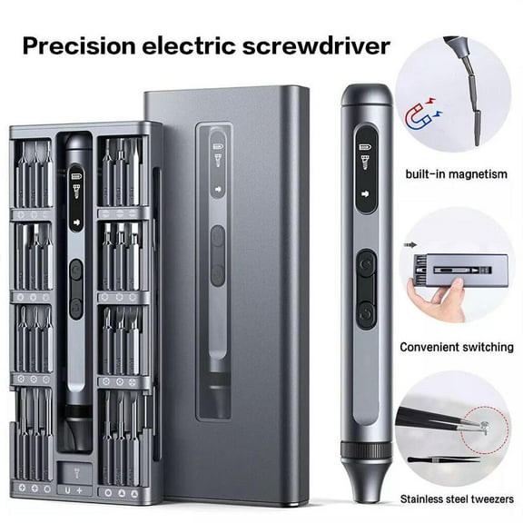 Misterolina 50 in 1 Mini Precision Electric Screwdriver Set Magnetic Cordless AU