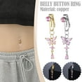 thumbnail image 1 of Misterolina Belly Button Rings Clip on NonPiercing Fake Septum Nose, 1 of 1