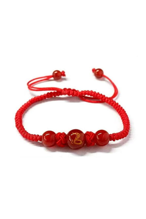 Misterolina Chinese Feng Shui Lucky Red String Bracelet Good Luck Red String Rope Bracelet