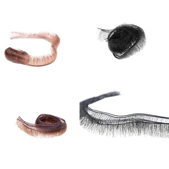 Misterolina DIY Dolls BlackBrown 0408mm Artificial Eyelashes for Lifelike Look