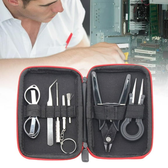 Misterolina DIY Tool kits Cotton Accessories Pliers Ceramics Tweezers Toolk Jig Coil