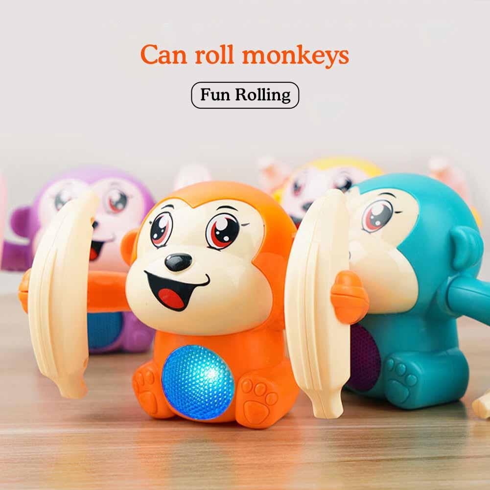 Misterolina Electric Rolling Monkey childrens toys crawling exercises ...