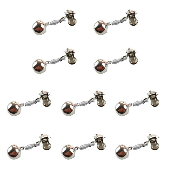 Misterolina Fishing Bite Alarms Fishing Rod Bell Rod Clamp Tip Clip Bells Rings Meta ∽