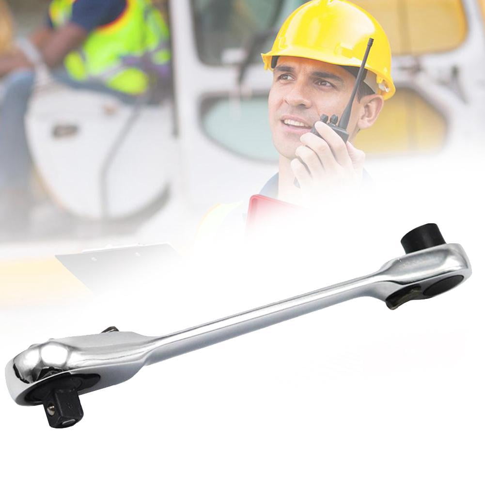Misterolina High Quality 14Mini Ratchet Wrench Batch Head Small Socket Fly Wrench