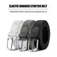 thumbnail image 1 of Misterolina Men BeltElastic Braided Belt Unisex Braided Elastic Stretch Woven Belt Web, 1 of 7