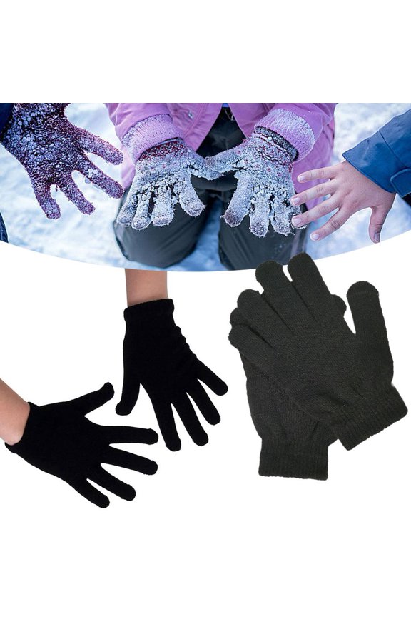 NEW Kids Girls Boys Childrens Toddlers MAGIC Winter Stretch GLOVES KIDS LOT UK