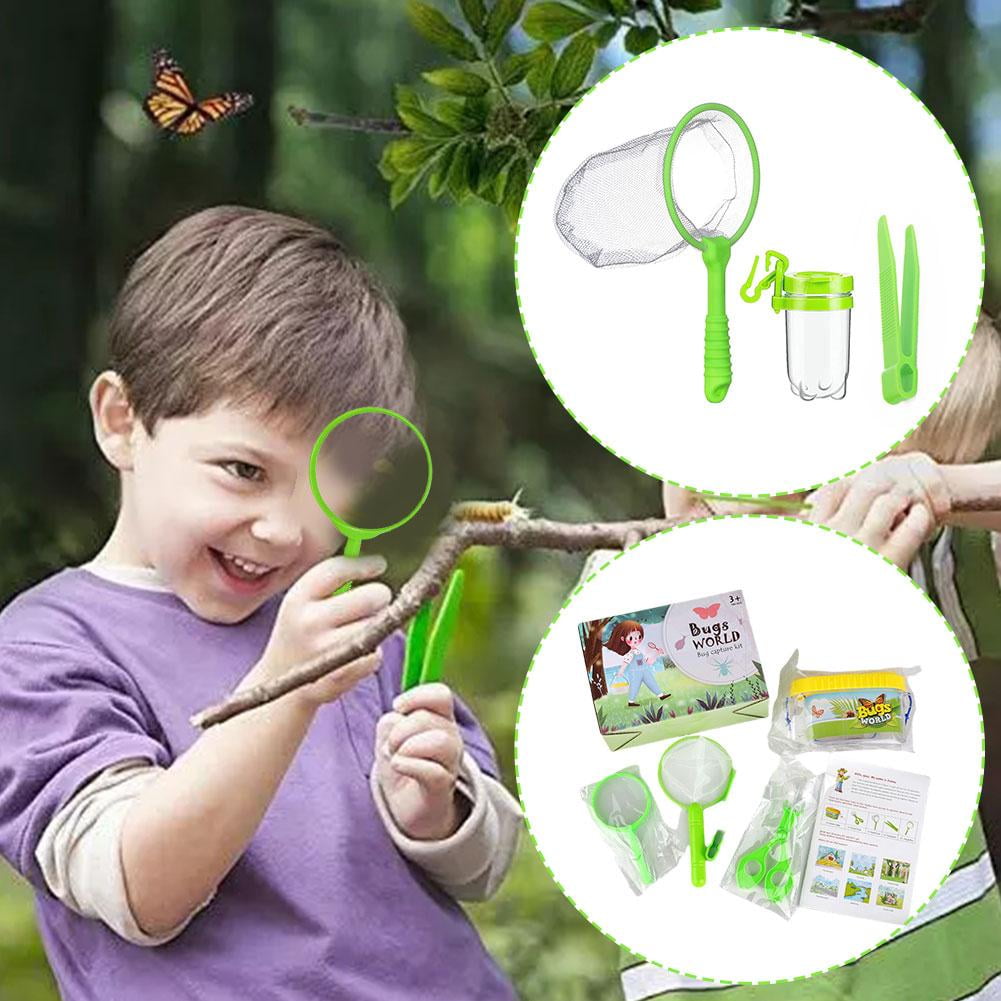 Misterolina Plastic Nature Exploration Toy Kit for Kids Plant Insect ...