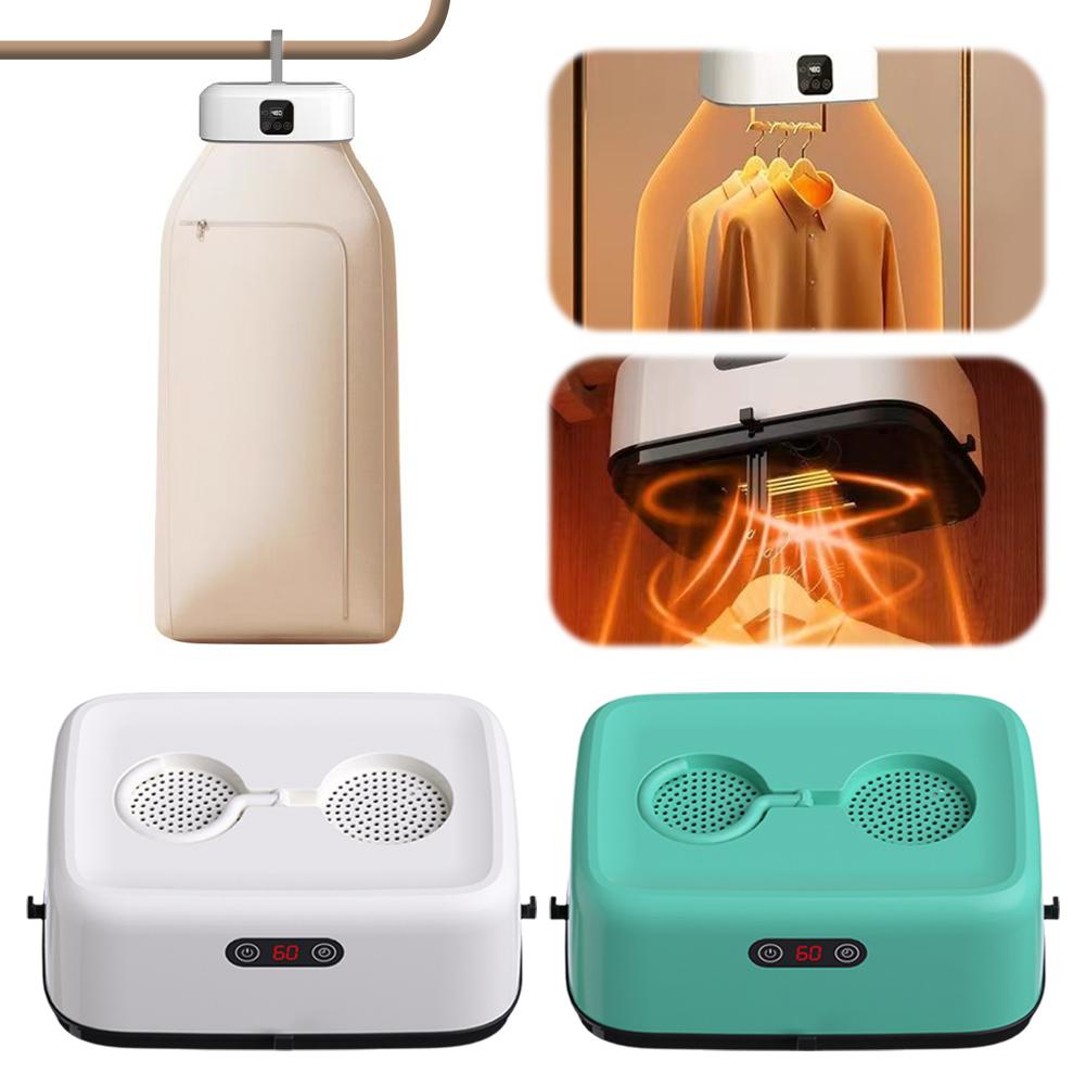 Misterolina Portable Clothes Dryer - Portable Dryer for Apartment, RV, Travel - Premium Mini Dryer hine for Light Clothes, derwear, Baby Clothes - Qui and Easy to Use Small/Compact Dryer hine