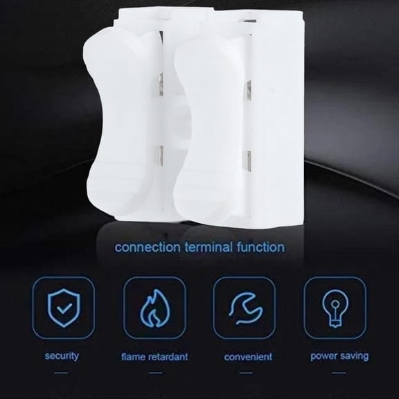 CH-2 tape-free terminal block copper CH-2 wire quick connector 2-position butt joint parallel column butt joint artifact
