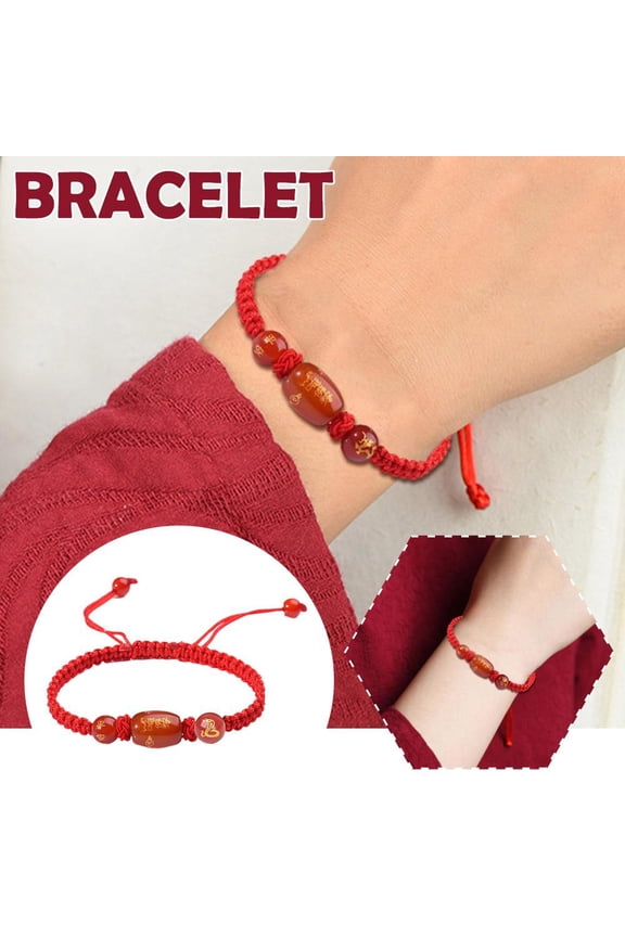 Red String Bracelet For Women Men Can Bring Good Luck Chinese Red Bracelet Gift
