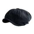 thumbnail image 1 of Misterolina Retro British Newsboy Hat Mens Beret Painter Hat Peaky Hat Blinders, 1 of 1