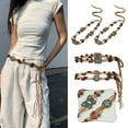 thumbnail image 1 of Misterolina Retro versatile braided waist rope bohemian ethnic waist casual ch, 1 of 7