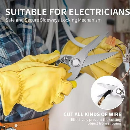 Misterolina Stainless Steel Garden Shears Garden Clippers Hand Tools