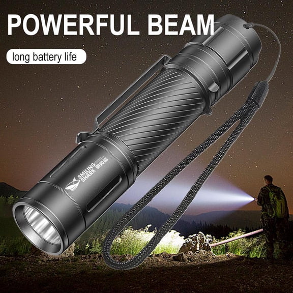 Misterolina Super Bright USB Rechargeable LED Torch Flashlight Tactical Waterproof Lamp J