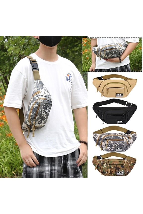 Tactical Sling Bag Chest Shoulder Backpack Military Pack Outdoor Crossbody