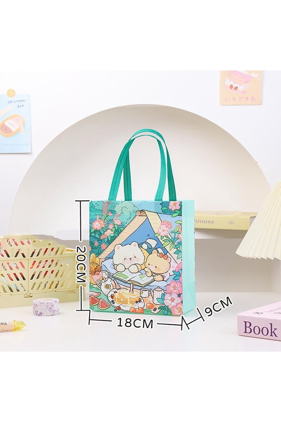 Misterolina Tote Bag Handheld Bag Ecofriendly Bag Gift Bag Snack Gift Bag Lot D4