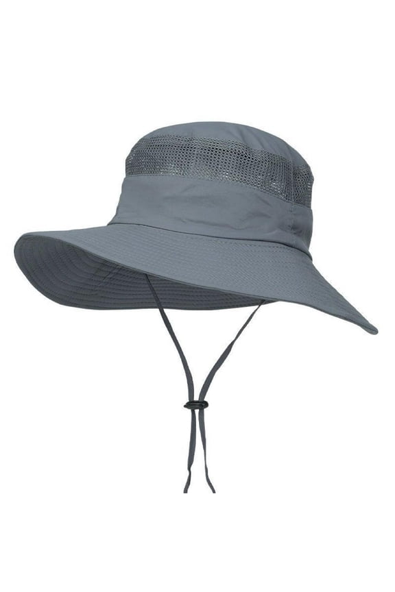 Wide Brim S Hat UV Protection Buet For Hiking Safari Men Cam