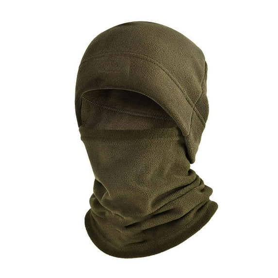 Misterolina Winter Polar Coral Fleece Balaclava Men Face Mask Neck Warmer Beanies Therm