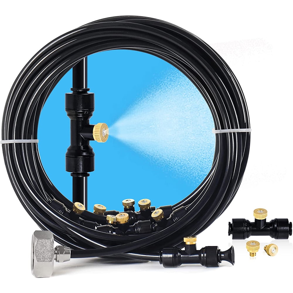 Misters for Outside Patio, 26FT DIY Outdoor Misting Cooling System for