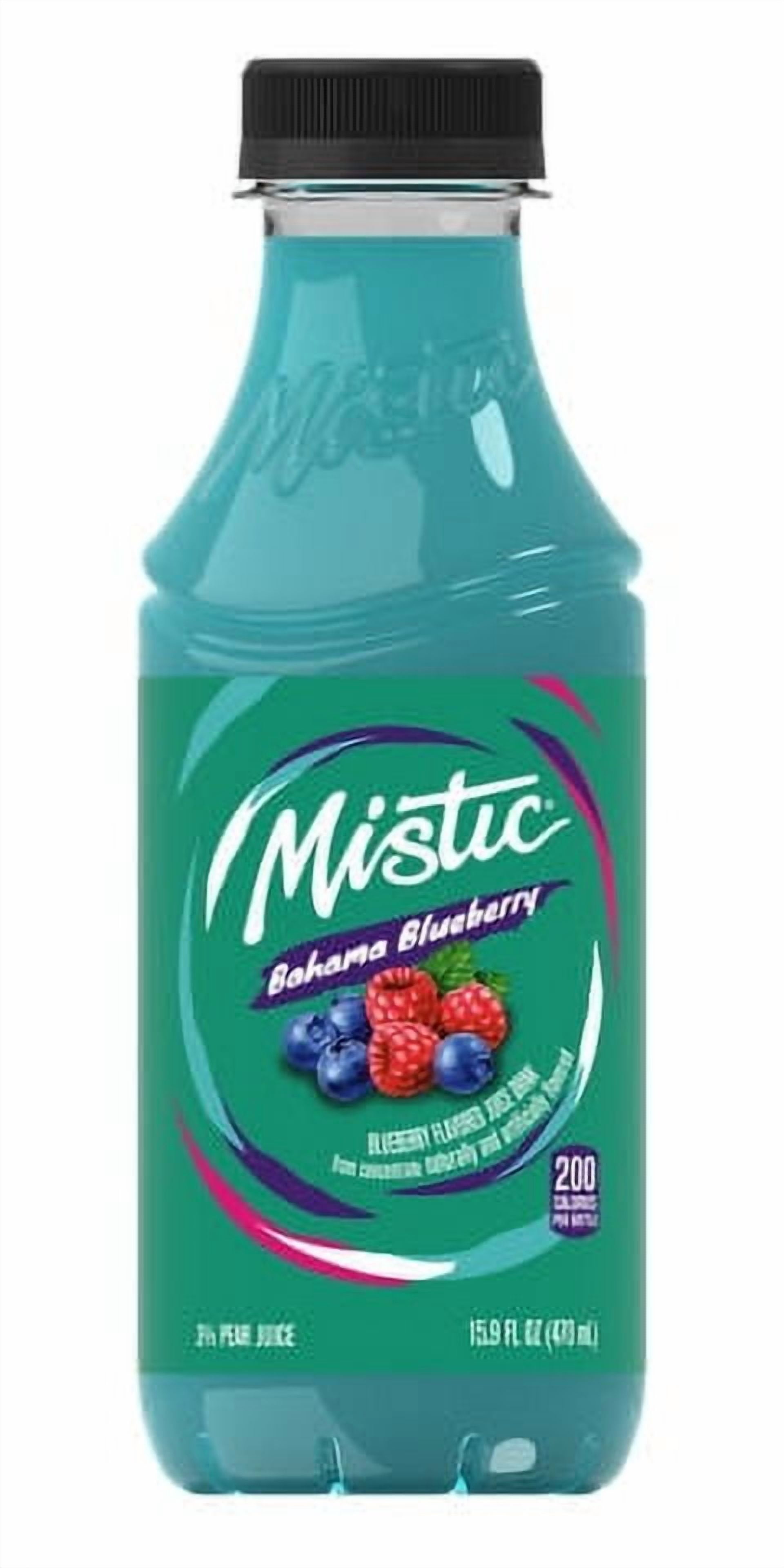 Mistic Bahama Blueberry Flavored Juice Drink 15.9oz (pack of 12)