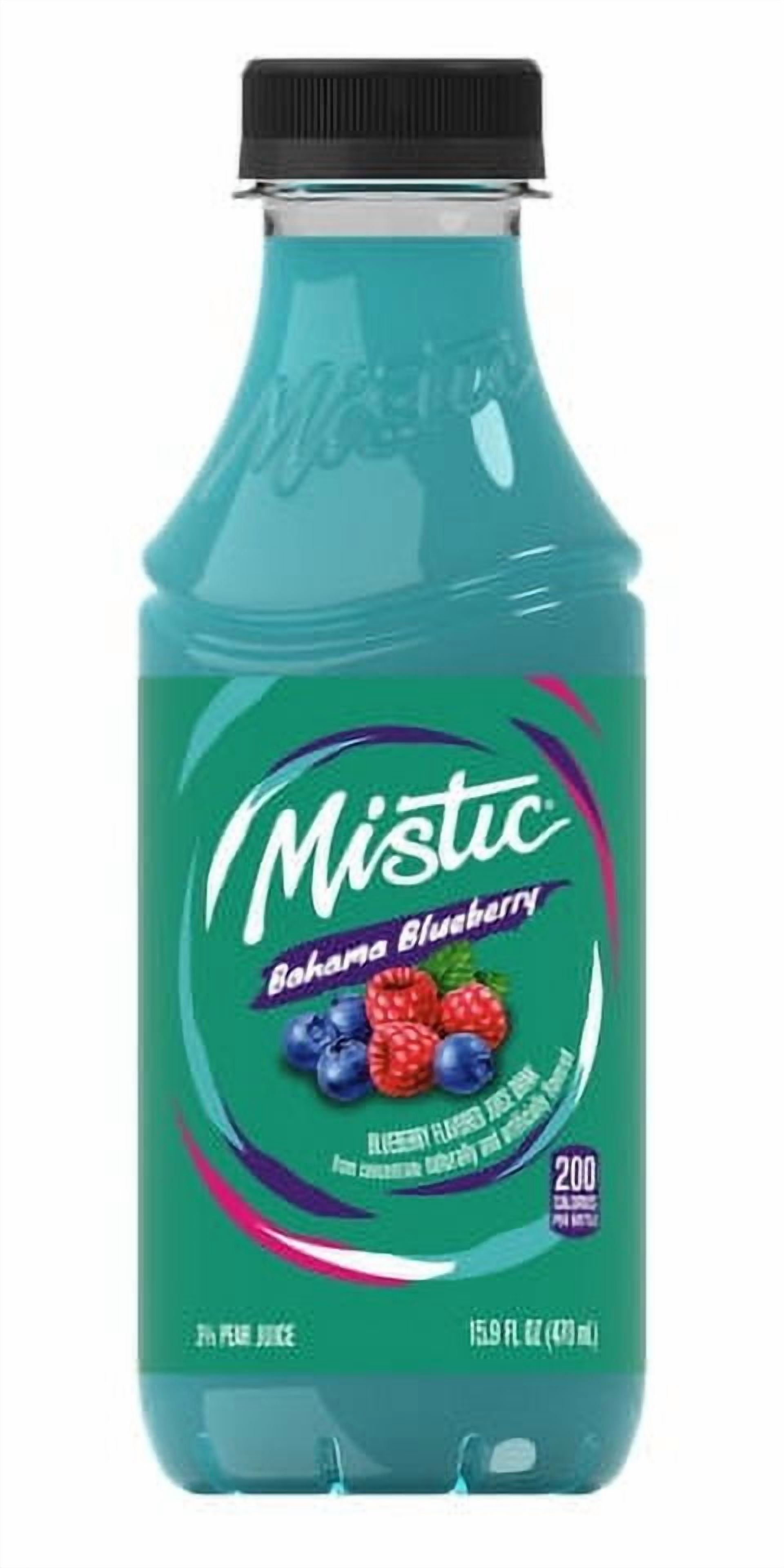 Mistic Bahama Blueberry Flavored Juice Drink 15.9oz (pack of 6)