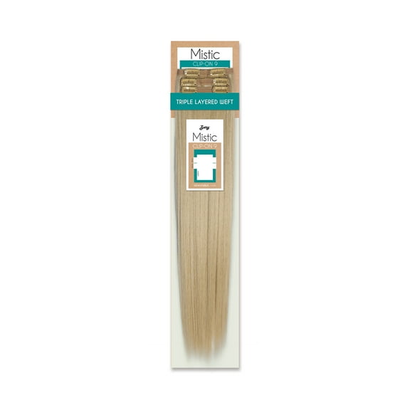 Mistic Clip-On Hair Extensions 9Pcs Straight 18", Color F18/613