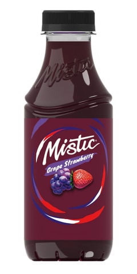 Mistic Grape Strawberry Flavored Juice Drink 15.9oz (pack of 12)