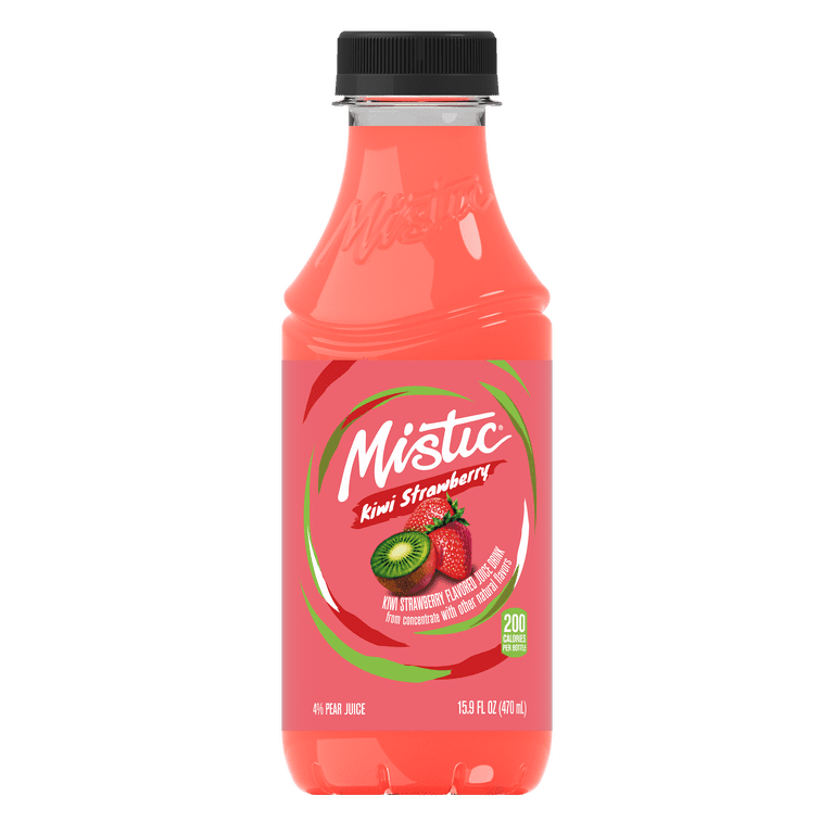 Mistic Kiwi Strawberry Fruit Beverage Juice, 15.9 fl oz Bottle