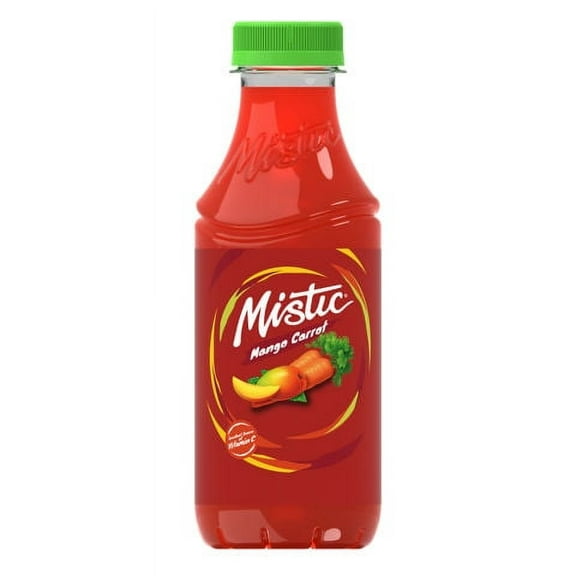Mistic Mango Carrot Flavored Juice Drink 15.9oz (pack of 12)