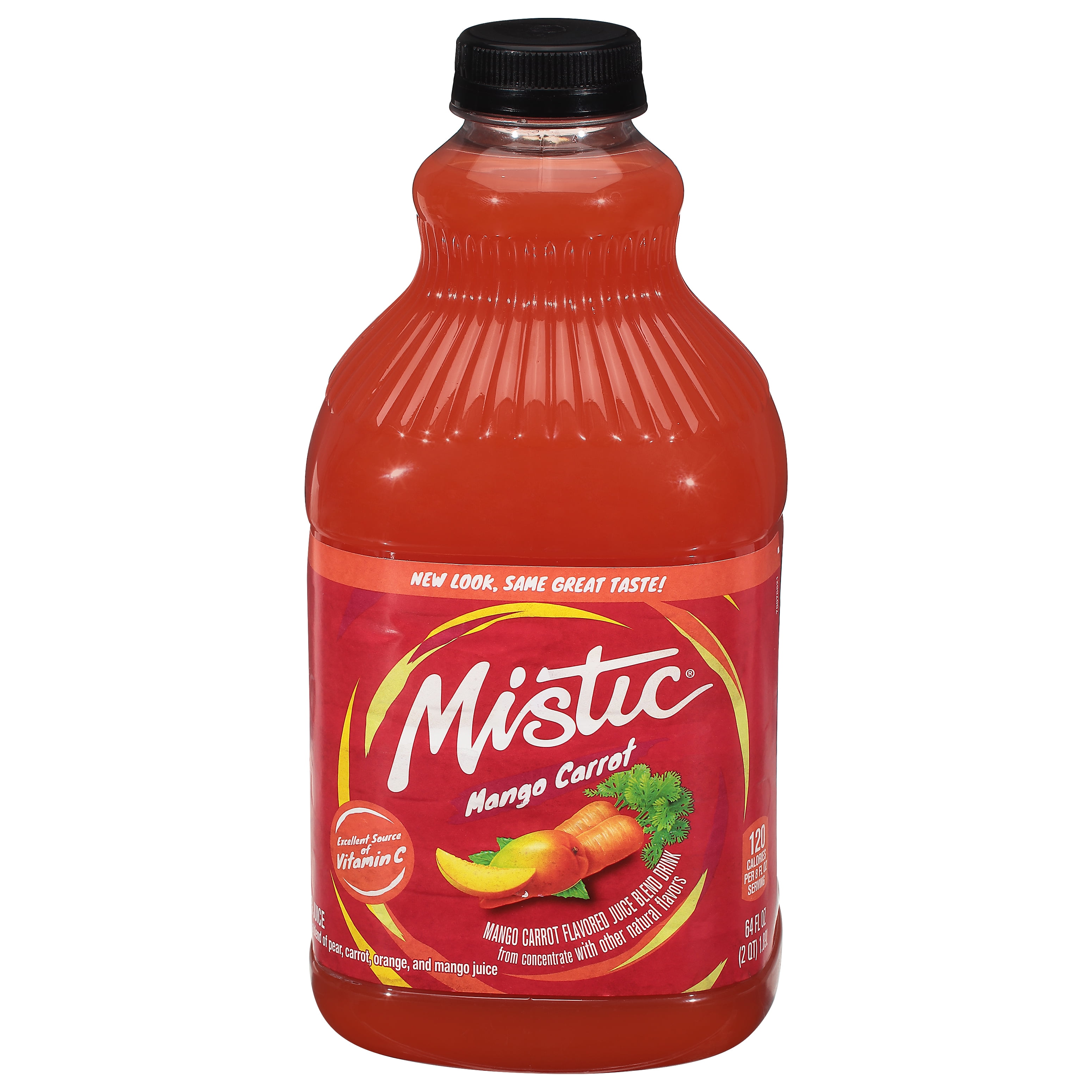 Mistic Mango Carrot Fruit Beverage Juice 64 fl oz Bottle Walmart