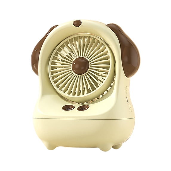 Misting Fan Mini Desktop Evaporative Air Cooler Usb Powered Water & Ice Compatible Adjustable Speed