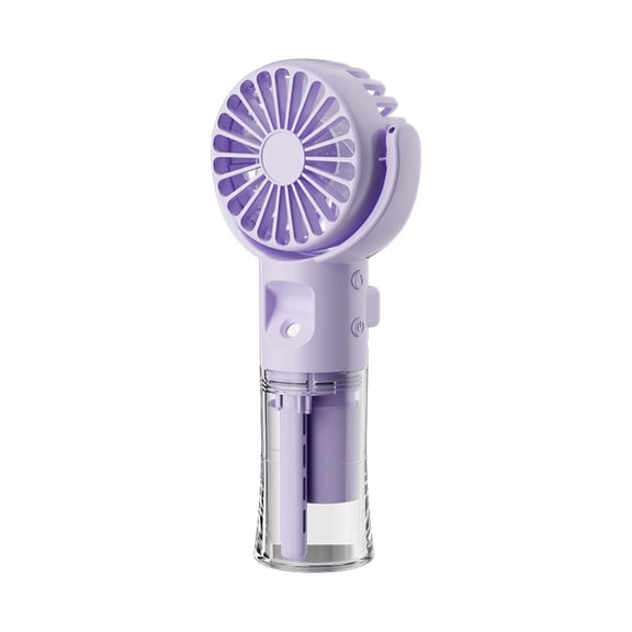 Misting Fan with Misting Small Handheld Fan Rechargeable Fan Water Handheld Fan Mister Hand Fan Cooling 4 Speed
