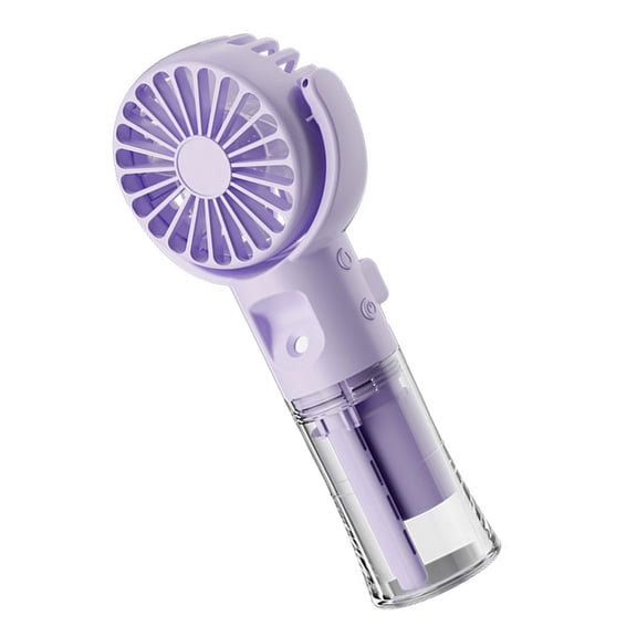 Misting Fan with Misting Small Handheld Fan Rechargeable Fan Water Handheld Fan Mister Hand Fan Cooling 4 Speed