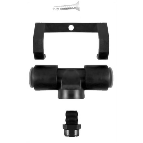 Misting Nozzle Tee Assembly 3/8" Push-in with Poly Filter 3GPH 1 Piece