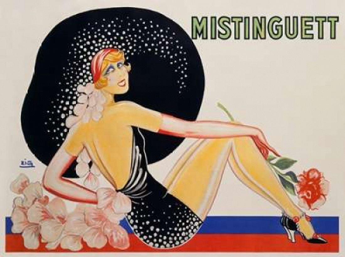 Mistinguett Canvas Art - Zig (18 x 24)