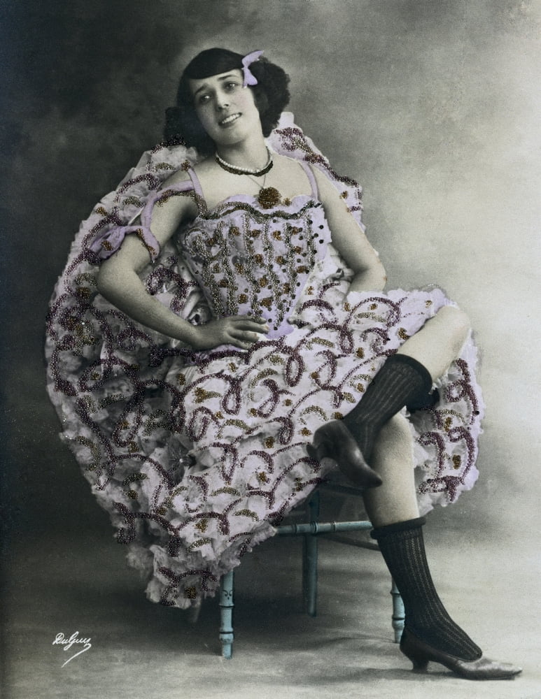 Mistinguette Jeanne Bourgeois Called (1873-1956) Canvas Art - (18 x 24)