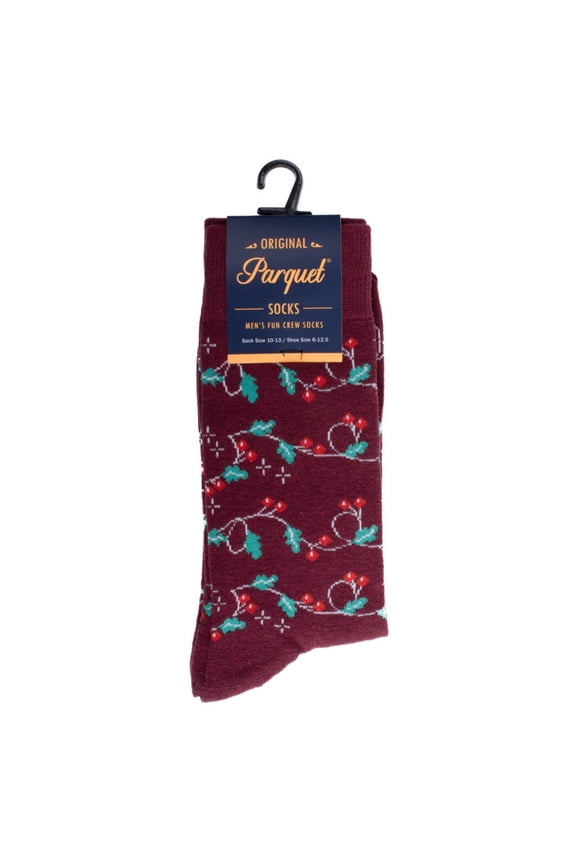 Mistletoe Holiday Socks (Mens)