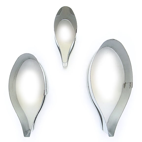 Mistletoe Leaf Cutters (Set of 3 Sizes) by WSA