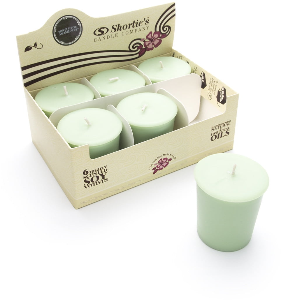 Mistletoe Moments Soy Votive Candles Scented with Natural Fragrance