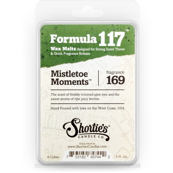 Mistletoe Moments Wax Melts - Highly Scented + Natural Oils - Shortie's Candle Company
