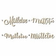 thumbnail image 1 of Mistletoe Sign Unfinished Wood Cutout Home Decor DIY Option 3- 42" Wide / 1/4", 1 of 3