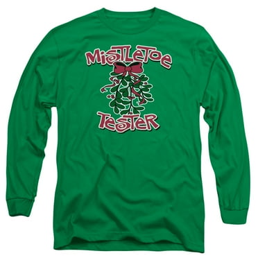 - Mistletoe Tester - Long Sleeve Shirt - Small