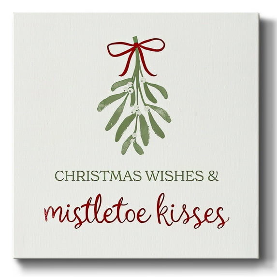 Mistletoe Wishes II- Gallery Wrapped Canvas