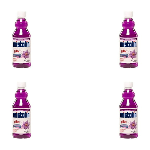 Mistolin Lilac All-Purpose Cleaner, Multipack, (15.6 fl oz) x 4 Grease-Cutting Clean, Lilac Freshness, Eco-Friendly